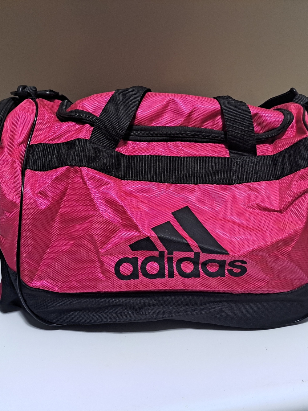 Adidas Hot Pink and Black Travel Duffle